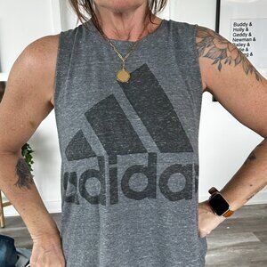 💰 BUNDLE & SAVE 💰 Adidas Tank Top, Women's, Grey, Drop arm pits, Size L
